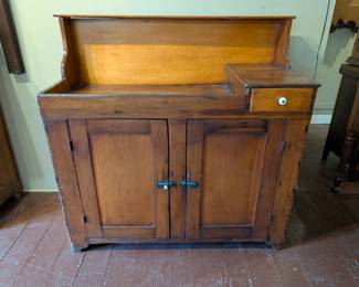 Pine Dry Sink
