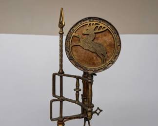 Art Deco Bronze Floor Lamp
