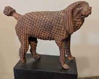 Carved Animal Figure, attr. Aaron Mountz