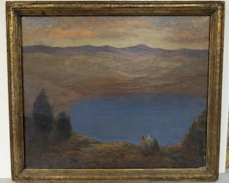 'The Enchanted Lake,' Howard B. Spencer, Oil