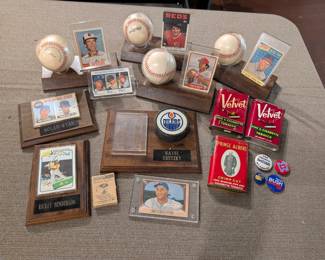 Sports Cards & Signed Baseballs (Mantle, Ryan)