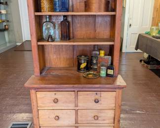 Pine Apothecary / Spice Cabinet
