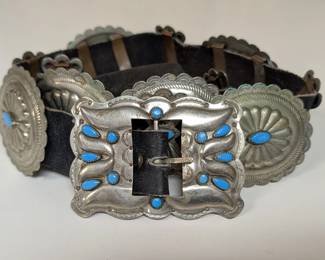 Navajo Concho Belt