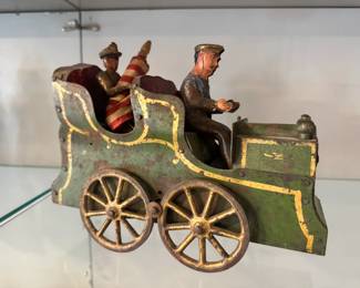 Tin Toy Vehicle with Figures