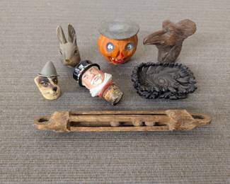 Figural Novelties incl. Jack-o'-Lantern