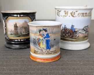 Occupational & Fraternal Shaving Mugs