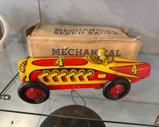 Louis Marx Boxed 'Mechanical Speed Racer'