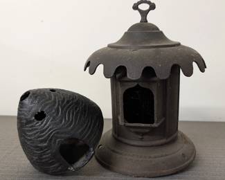 Cast Iron Birdhouses