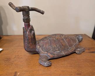 Cast Iron Turtle Lawn Sprinkler