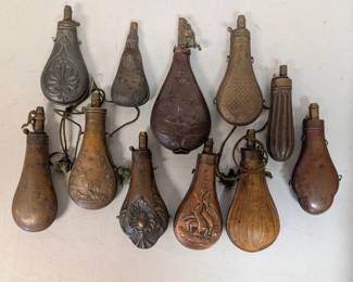 19th Century Powder Flasks