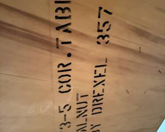 All Drexel furniture has the manufacturer's stamp