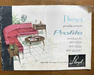 We have many pristine, well cared for pieces from this collection. Original owners. Full dining table & 8 chair set, buffet, coffee table with leather top, side tables and more.