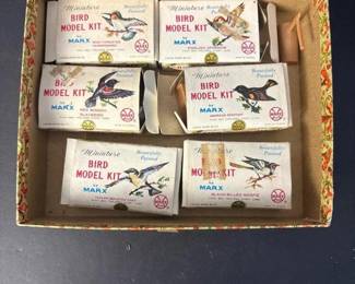 141 marxminiaturebirdmodelkitswithorig