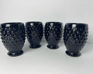 111 blackhobnailglasstumblers