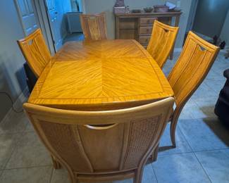 American Drew Table 43"x64" before extra leafs
