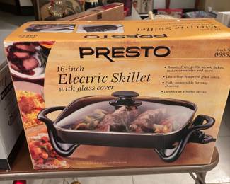 Presto electric skillet new