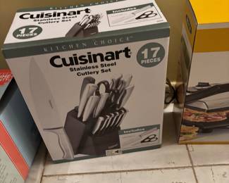 Cuisinart knife set new