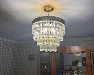 Crystal chandelier for dining room