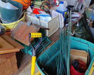 More garage contents