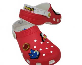 Crocs Sonic The Hedgehog Clogs Red White