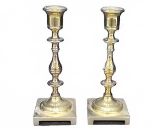 Sweden Solid Brass Candlesticks