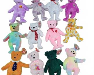 Ty Beanie Babies Plush Bear Assortment