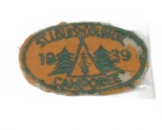 1939 St. Louis Council Camporee Patch