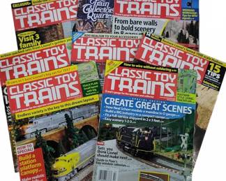 Classic Toy Trains Magazines Assortment