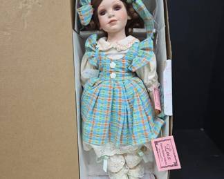 Show-Stoppers Lois Porcelain Doll in Box