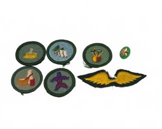 Girl Scout Patches and Pin Assortment
