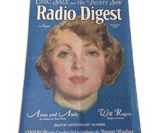 Radio Digest Magazine August Eighth Anniversary