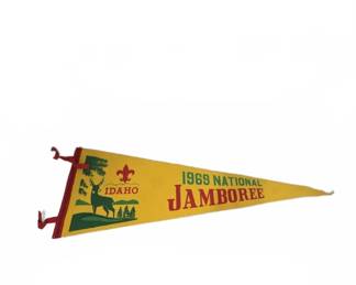 1969 Idaho National Jamboree Felt Pennant