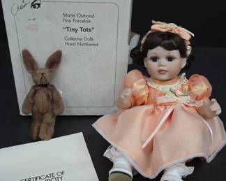 Marie Osmond Chenoa Tiny Tot Porcelain Doll