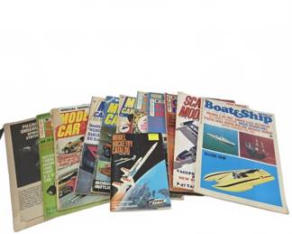 Model Car and Hobby Magazines Assortment