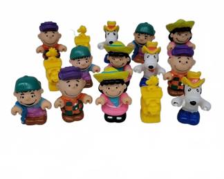 Peanuts Gang Plastic Figures Set