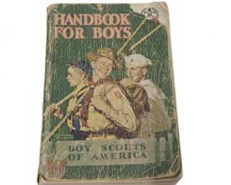 1943 Boy Scouts of America Handbook for Boys