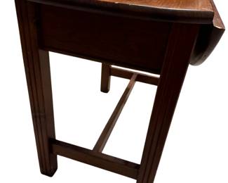 058 Mahogany Butlers Tray Table with Stand
