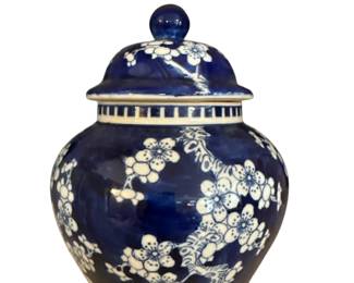 049 Chinese Blue White Porcelain Ginger Jar