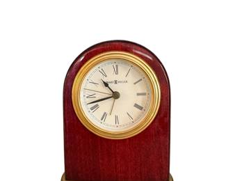 044 Howard Miller Rosewood Desk Clock