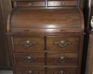 Small roll top desk