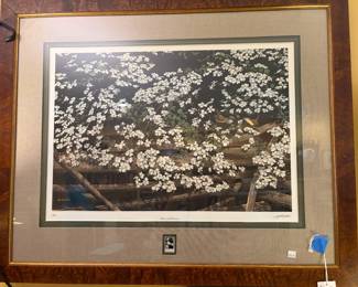 D2-$108. Bob Timberlake Signed "Pride in the Carolinas" 96/1250 edition 38" x31"