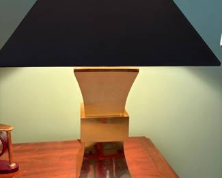 D11-$88 Brass Light Black Shade