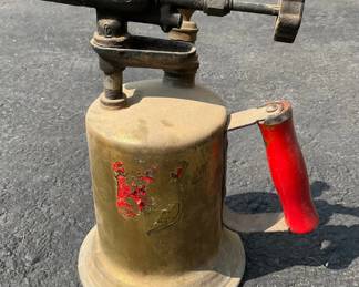 Antique Brass Blow Torch