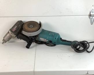 Grinder and Impact Wrench