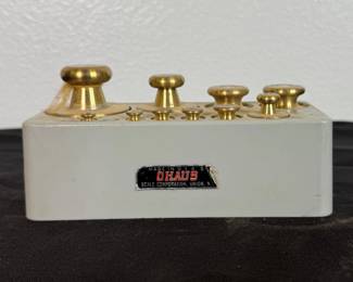 OHaus Brass Weights