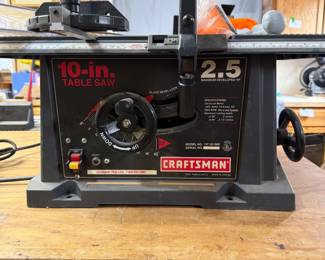 Craftsman Table Saw