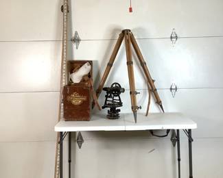 Antique Guernsey Surveyors Transit Level