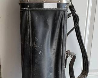 Vintage Golf Bag and Clubs