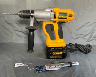 DeWalt 24V Drill with Converter