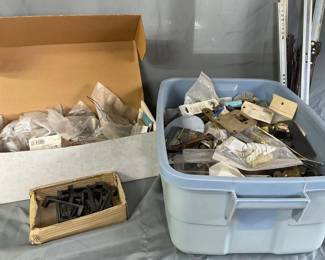 Assorted Drawer Pulls, Glides, Hinges and More